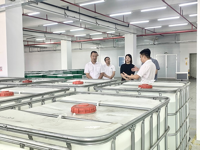 政企连心·共促发展|东莞市东城区政府领导莅临巅峰国际新材参观指导